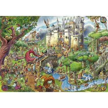 Puzzle - Fairy Tales de Hugo Prades - 1500 Pièces