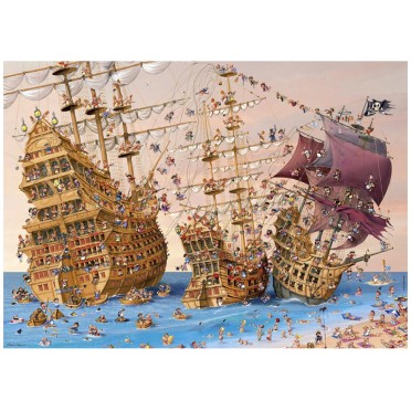 Puzzle - Corsair de Francois Ruyer - 1000 Pièces