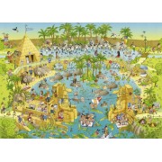 Puzzle - Nile Habitat de Marino Degano - 1000 Pièces