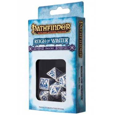 Set de 7 Dés Pathfinder - Reign of Winter