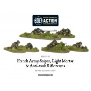 Bolt Action - French - Sniper, Light Mortar and Anti-tank Rifle teams