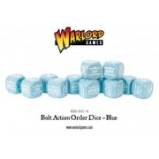 Bolt Action  - Bolt Action Orders Dice packs - Blue