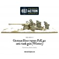 Bolt Action - Heer 75mm Pak 40 anti-tank gun (Winter) 4
