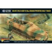 Bolt Action  - German -  Sd.Kfz 251/2 Ausf D (8cm Granatwerfer) Half Track (Plastic Box)