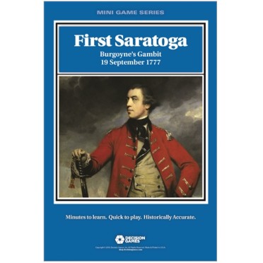 Mini Game Series - First Saratoga : Burgoyne's Gambit