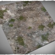 Terrain Mat Mousepad - Medieval Ruins - 90x90