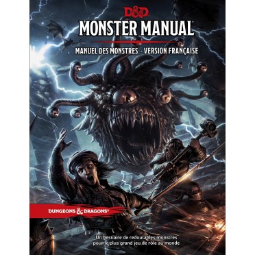 Dungeons & Dragons  5e Éd. : Monster Manual - Manuel des Monstres - Version française