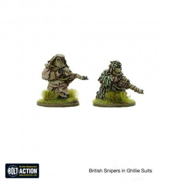 Bolt Action - British Snipers in Ghillie Suits