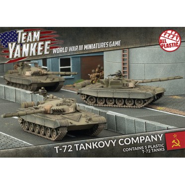 Team Yankee VF - T-72 Tankovy Company