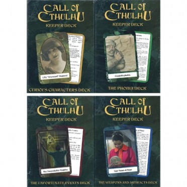 Call of Cthulhu 7th Ed - Keeper Decks