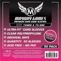 Card Game Sleeves - Small Square Premium 70x70mm - 50p 0