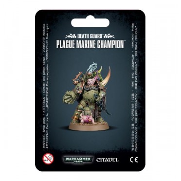 W40K : Death Guard - Plague Marine Champion