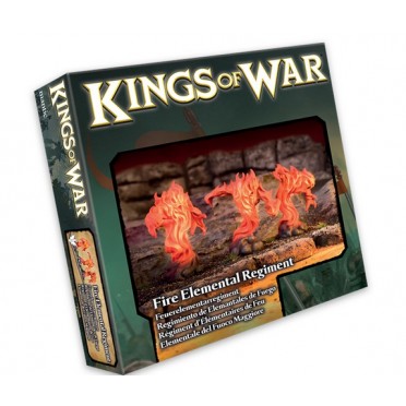 Kings of War - Régiment d'élémentaires de Feu