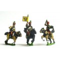 Austrian Cavalry 1805-14: Command: Hussar Officer, Standard Bearer& Trumpeter 0