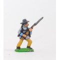 Union or Confederate: Infantry in Slouch Hat & Tunic with full pack and equipment:Advancing with Musket at 45 degrees (fixed bay 0