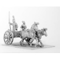 Shang or Chou Chinese: Two horse Light Chariot with driver and spearman 0