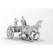 Chinese Barbarians: Two horse Light Chariot with driver and archer