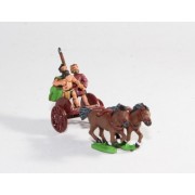 Caledonian & Pictish: Two horse Chariot with javelinman & driver