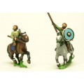 Dark Age: Medium / Light Cavalry with bare heads, lance & separate shield 0