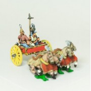 Shang or Chou Chinese: Four horse Heavy Chariot with General, driver and spearman