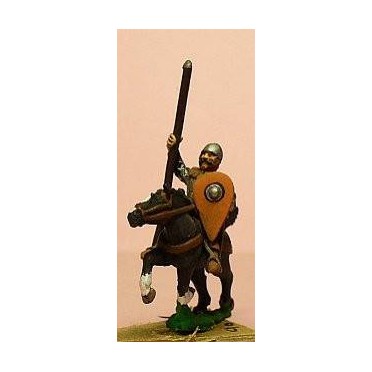 Spanish: Eastern Knight in Mail with Round Helm & Kite Shield