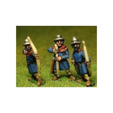 LaterSpanish: Archers in Kettle Helms