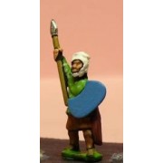 Achaemenid Persian: Kardakes with bow, shield and raised javelin