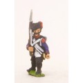 French: Line Infantry 1793-1806: Grenadier in Bicorne, advancing with Musket upright 0