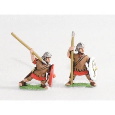 Middle Imperial Roman: Assorted Auxiliary Infantry with javelin & shield