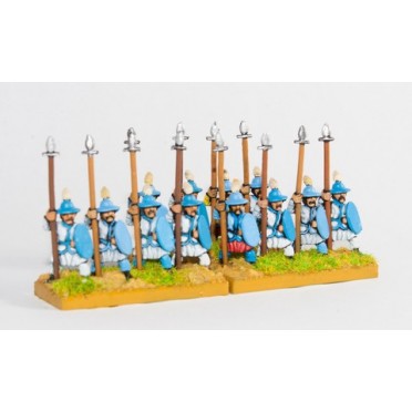 Sung Chinese: Medium Infantry with long thrusting spear & shield