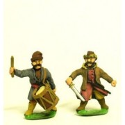 16-17th Century Cossacks: Command: Officers, Standard Bearers & Drummers