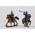 Persian 1350-1500: Command: Two Mounted. Officers & Trumpeter 0