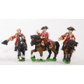 Seven Years War British: Command: Mounted General & two Staff Officers 0