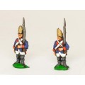 Seven Years War Prussian: Grenadier at attention, variants 0