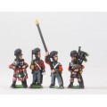 British 1814-15: Command: Highlander Officers, Standard Bearers & Drummer in kilt 0