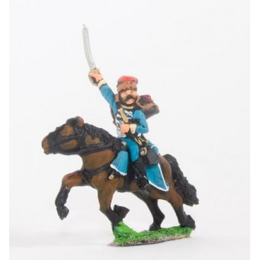European Armies: Hussar with pelisse, charging (All Nationalities)