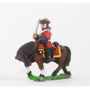 European Armies: Dragoons in Tricorne with drawn Sword