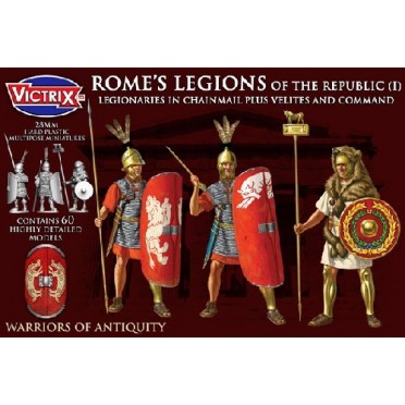 Rome's Legions of the Republic (I) in chainmail plus Velites and Command