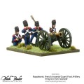 Napoleonic French Imperial Guard Foot Artillery firing howtizer 3