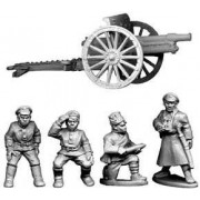 Bolshevik Field Gun and Crew