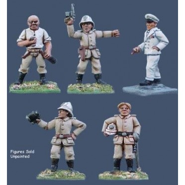 German Seebataillon Officers