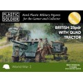 15mm British 25pdr and Morris Quad Tractor 0