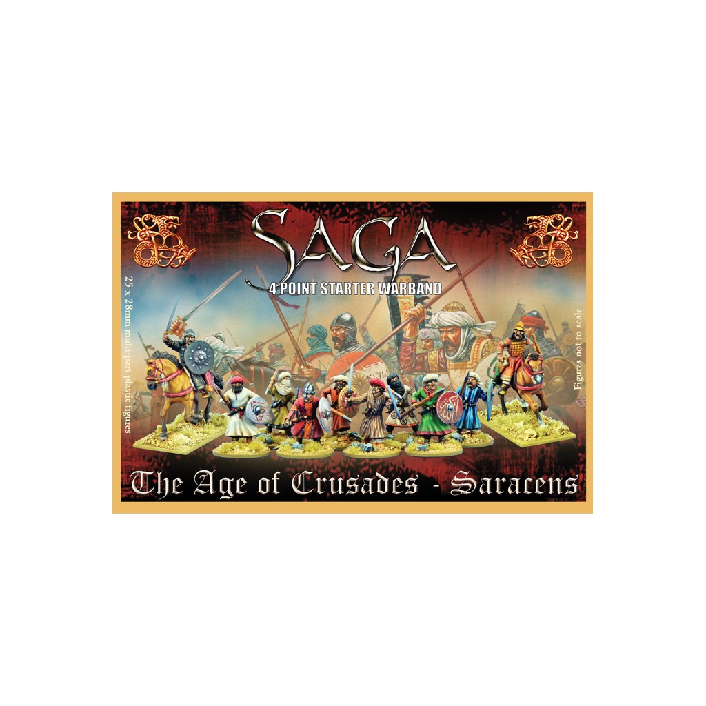 The Age of the Crusades Saracen 4 Point Starter Warband SAGA GBP19 Saracens