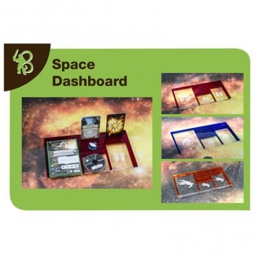 Space Dashboard Empire X-Wing