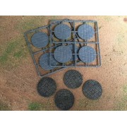 50mm Diameter Paved Effect Bases