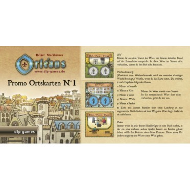Orléans - Promo Ortskarten Nr. 1
