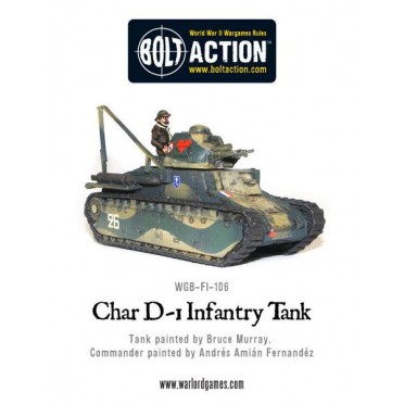Bolt Action - French - D-1 Infantry Tank
