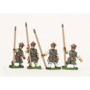 Late 16th Century Korean: Medium Infantry with Spears