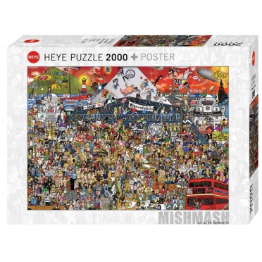 Puzzle – British Music History : 2000 Pièces
