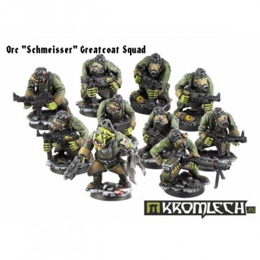 Orc "Schmeisser" Armoured Greatcoat Squad